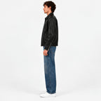 Veltino Black Leather Jacket